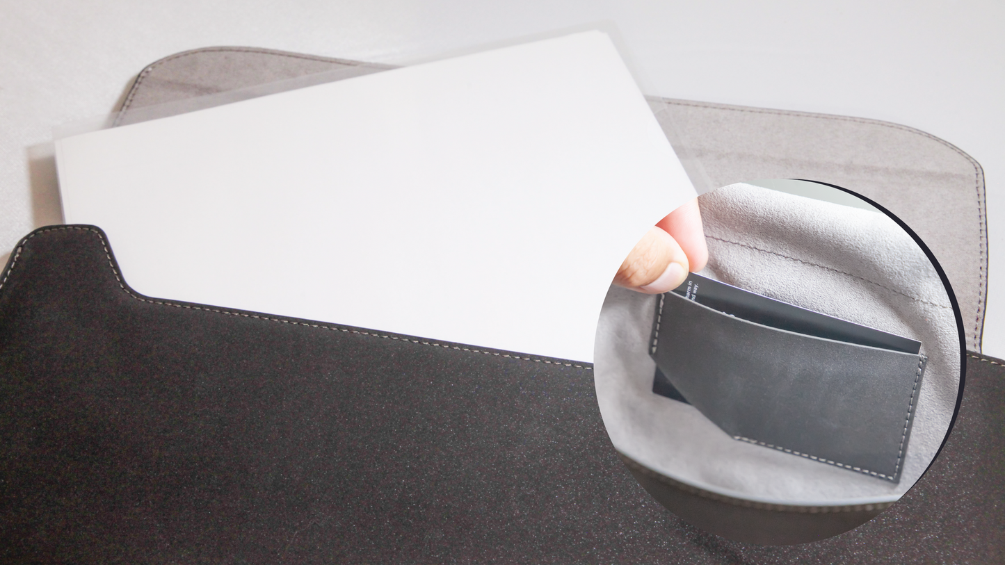 Genuine Leather Sleeve case “Fleeve” for laptop 13inch