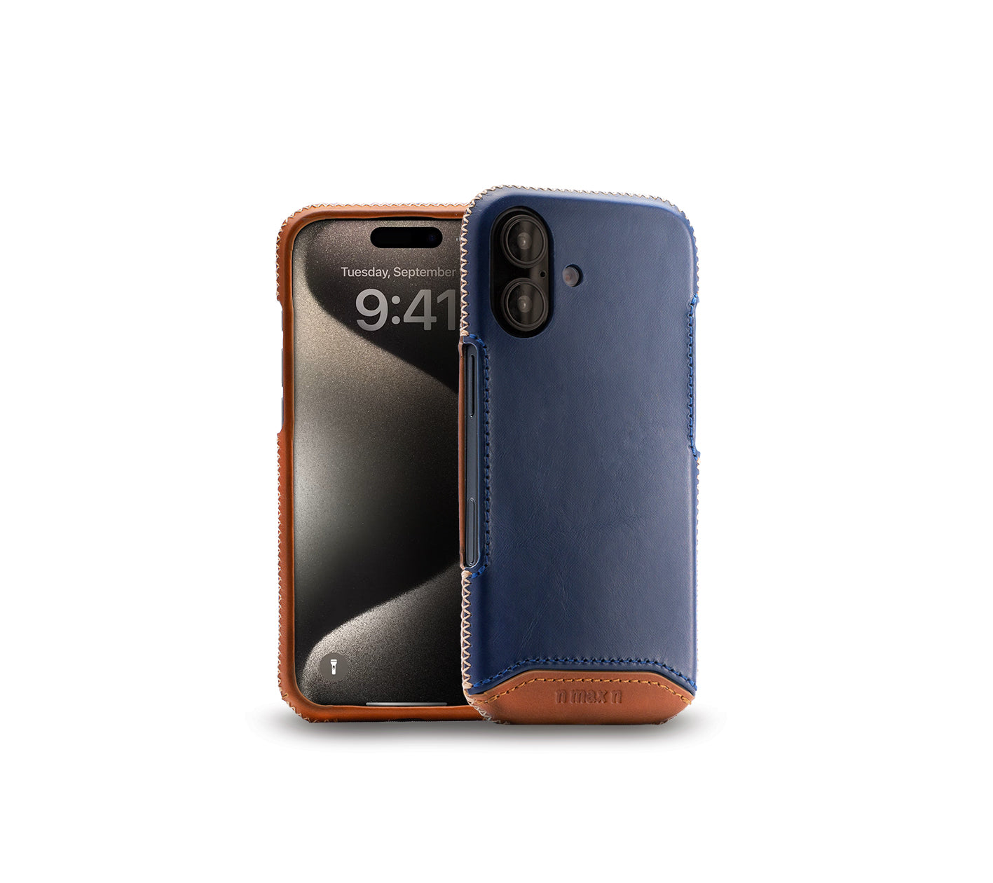 New!!Genuine Leather Full Coverage Case for iPhone 16シリーズ