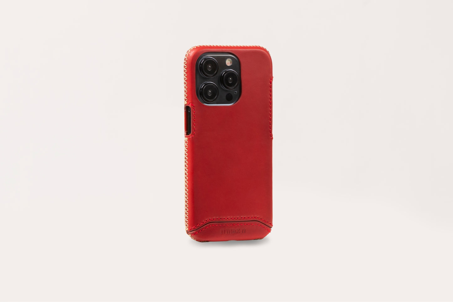 Genuine Leather Full Coverage Case for iPhone 15シリーズ