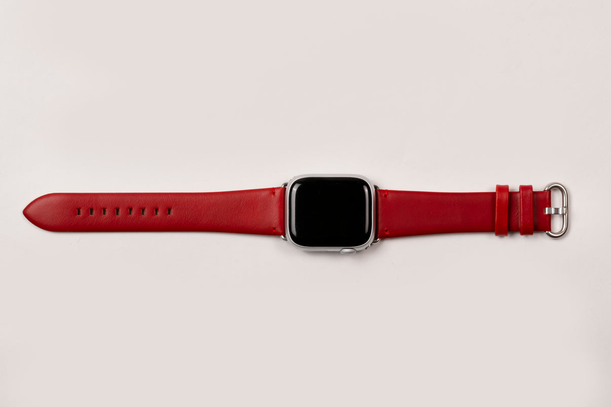 台湾発のn max n、ノンステッチの本革製「Apple Watch」用バンド『Geniuine Leather Watch band』を販売開始