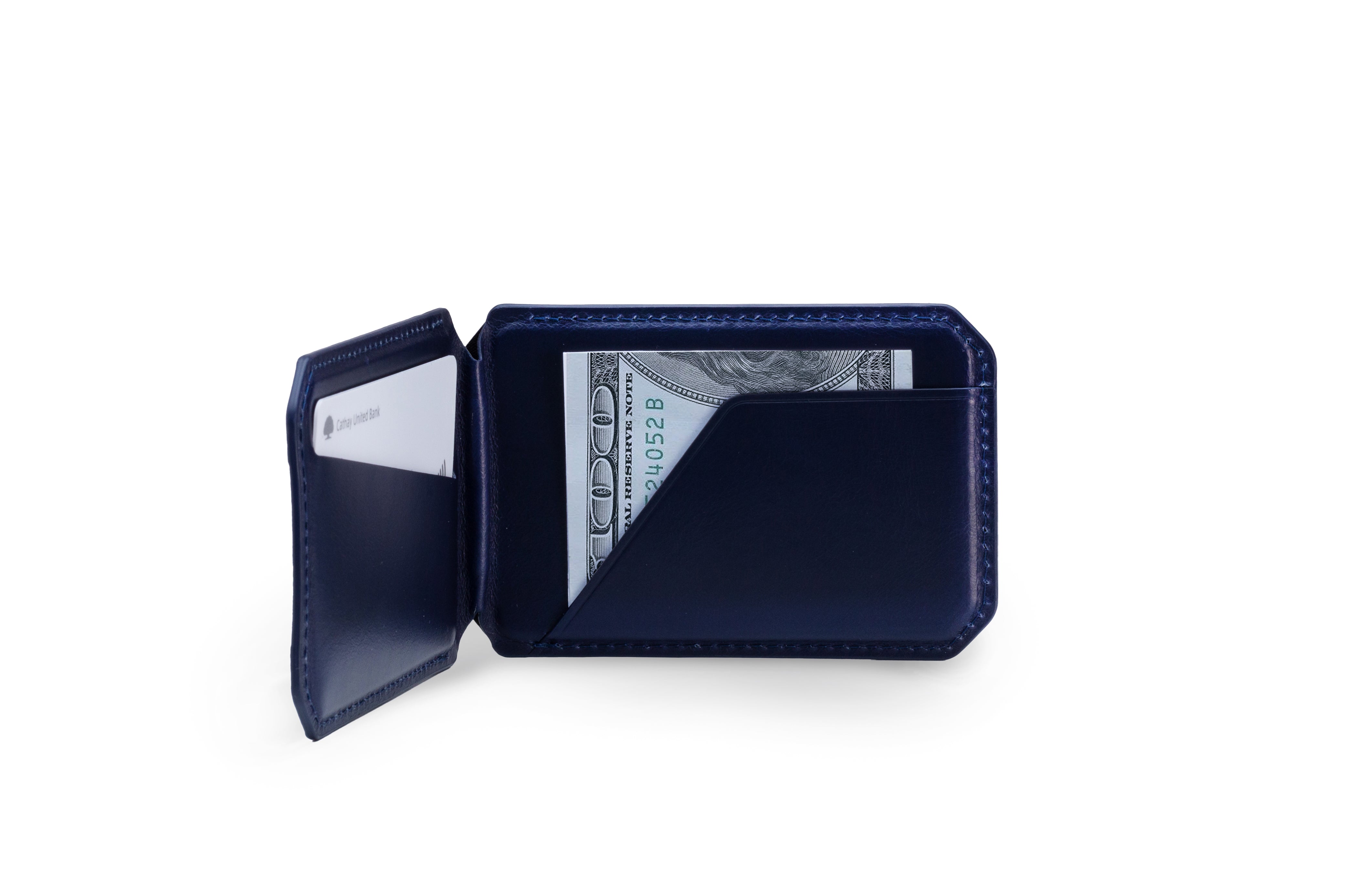 Genuine Leather Stand Card Holder for MagSafe-Compatible Phones 本