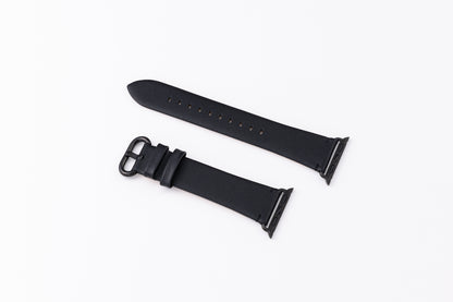 Genuine Leather Watch band for Apple Watch B& Collaboration01 ONYX Black
