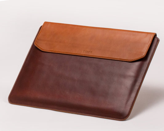 Genuine Leather Sleeve case “Fleeve” for laptop 15,16inch
