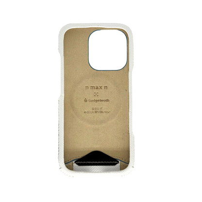 Gadgetouch×n max n Genuine Leather Full Coverage Case for iPhone 16シリーズ