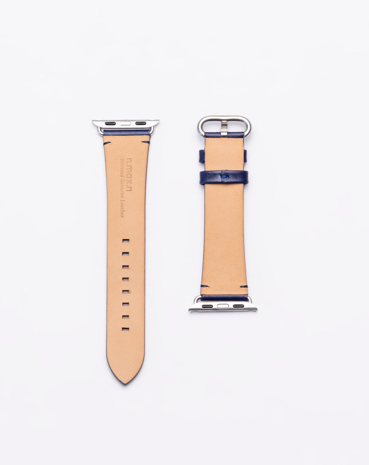 台湾発のn max n、ノンステッチの本革製「Apple Watch」用バンド『Geniuine Leather Watch band』を販売開始
