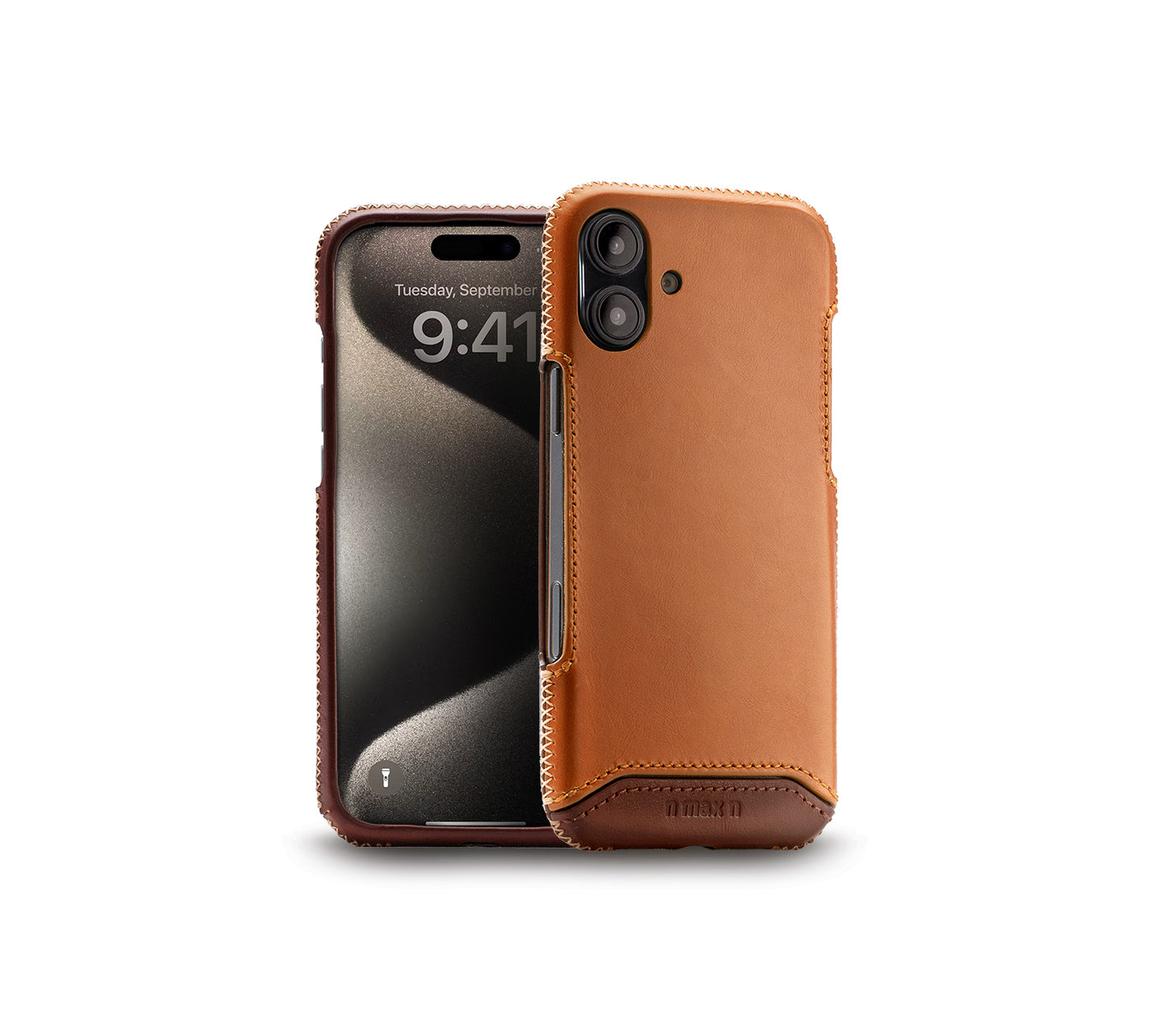 New!!Genuine Leather Full Coverage Case for iPhone 16シリーズ