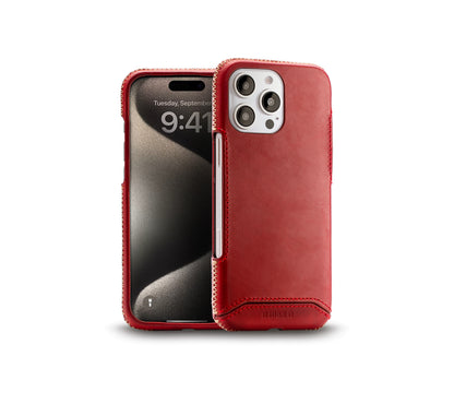 New!!Genuine Leather Full Coverage Case for iPhone 16シリーズ