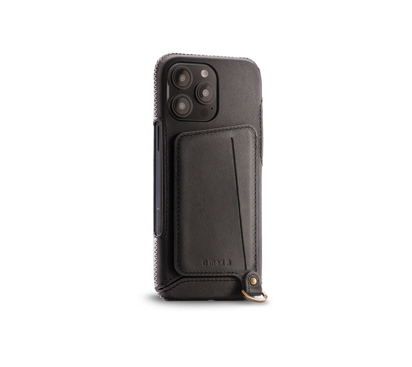 New!!Genuine Leather multi-functional Case for iPhone 16シリーズ（ハンドストラップ付）