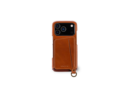 New!!Genuine Leather multi-functional Case for iPhone 17シリーズ（ハンドストラップ付）