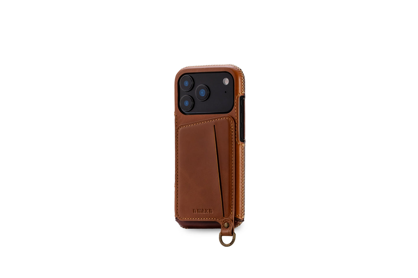 New!!Genuine Leather multi-functional Case for iPhone 17シリーズ（ハンドストラップ付）